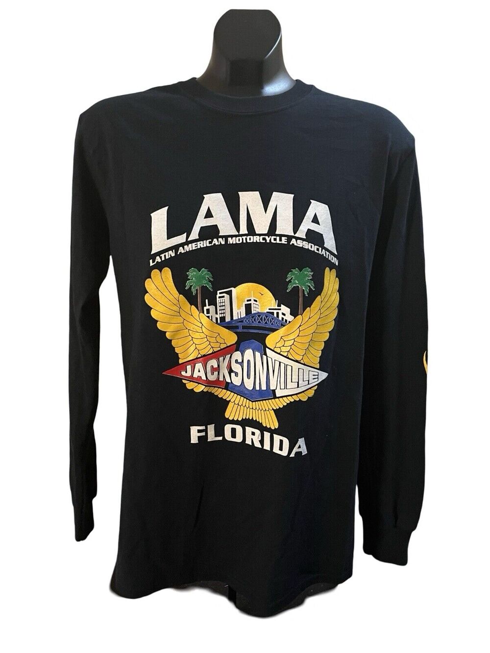 LAMA Jacksonville Florida Long-Sleeve T-Shirt – Size Small